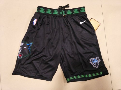 NBA Minnesota Timberwolves retro shorts avec pockets